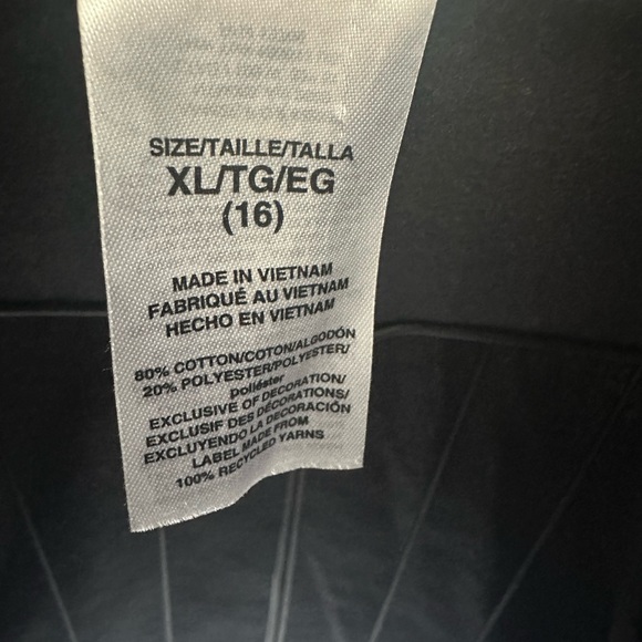 Adidas sweatshirt super cute size 16 - Picture 3 of 5